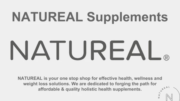 Herbal Supplement for Weight Loss - Natu-real.com