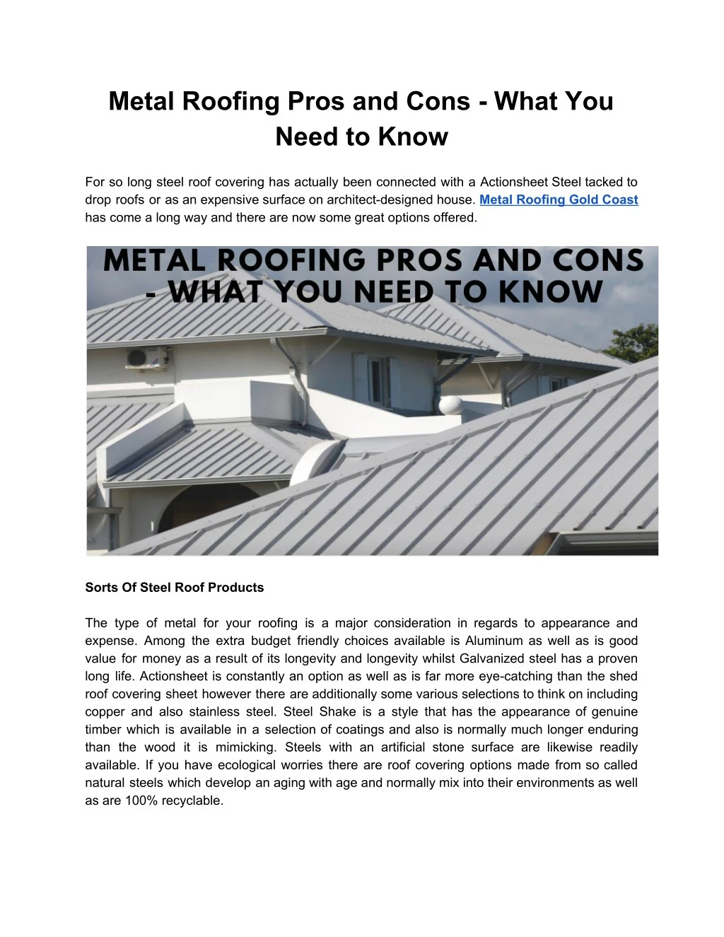 metal roofing pros and cons what you need to know
