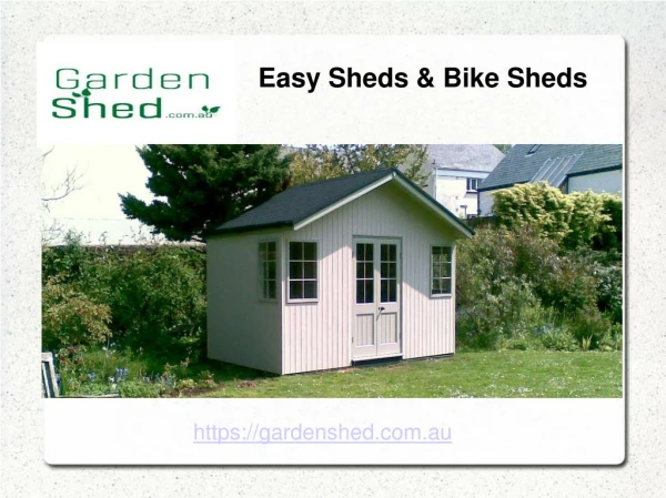 Get High-Quality Easy Shed & Bike Shed - Gardenshed.com.au