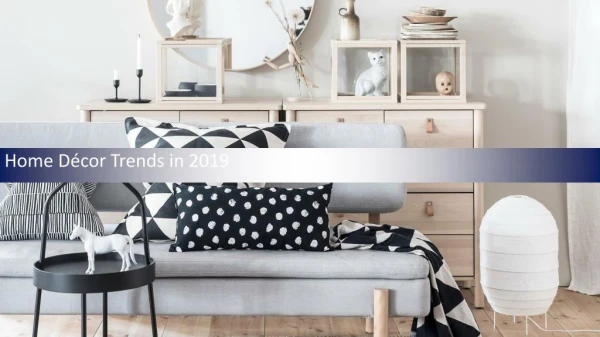Home Decor Trends in 2019