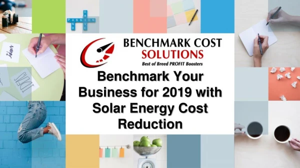 Benchmark Your Business for 2019 with Solar Energy Cost Reduction
