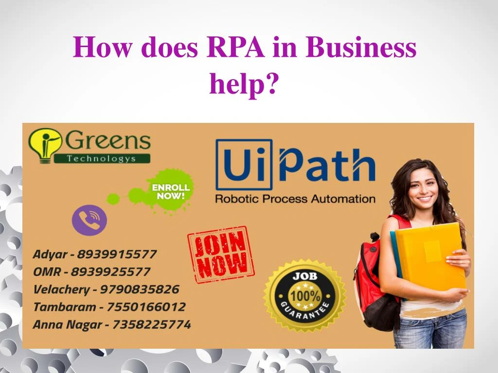 how does rpa in business help