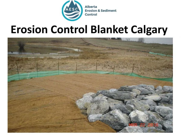 Erosion Control Blanket Calgary