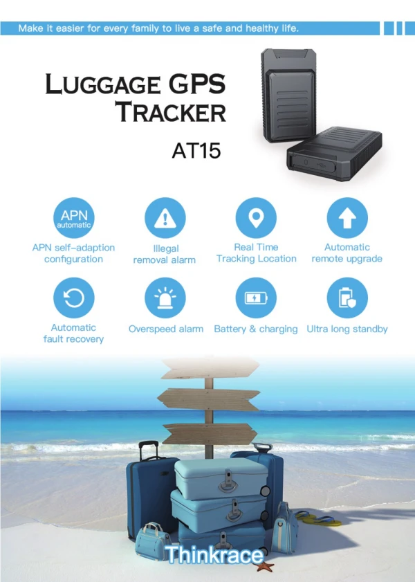Best Gps luggage tracker | ThinkRace India
