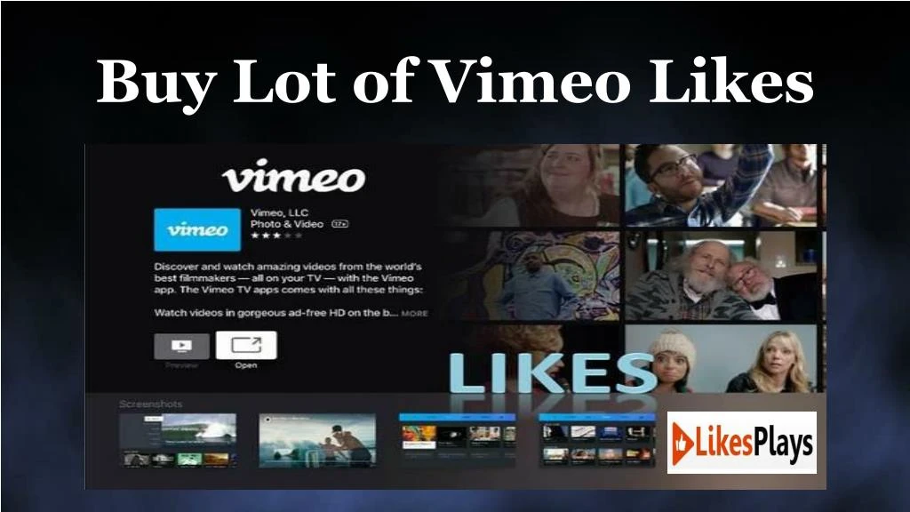 buy lot of vimeo likes