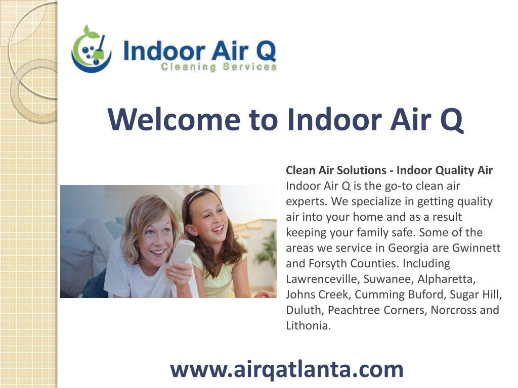 welcome to indoor air q