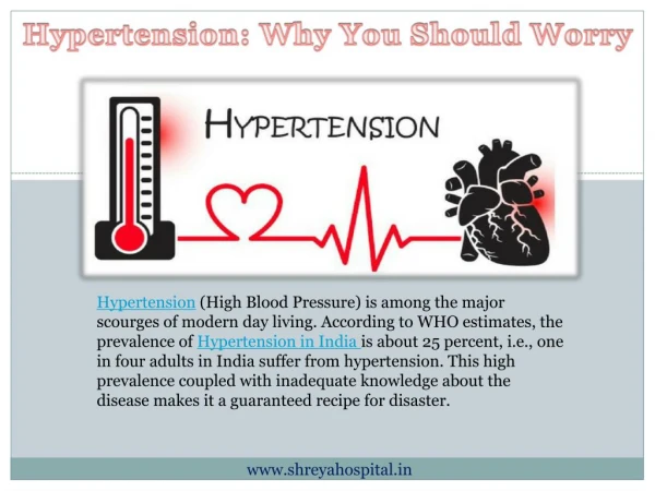 Hypertension: Why You Should Worry