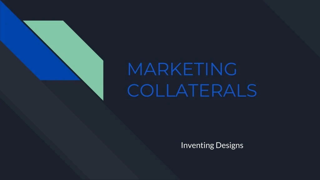 marketing collaterals