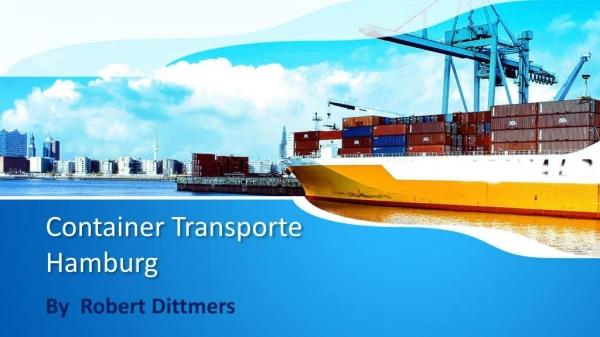 Container Transporte Hamburg