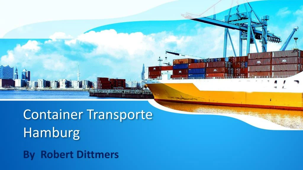 container transporte hamburg
