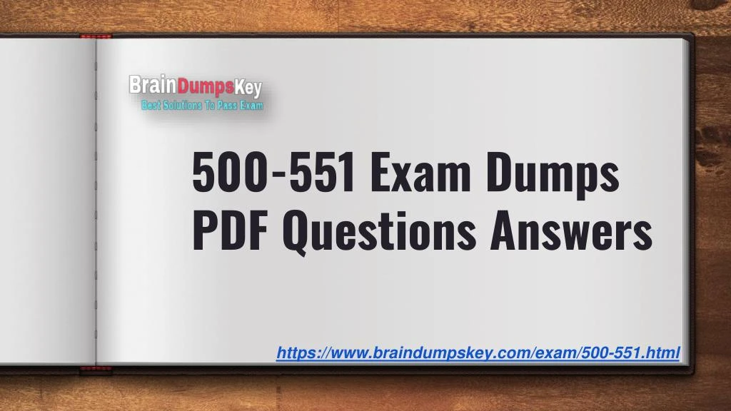 500 551 exam dumps pdf questions answers