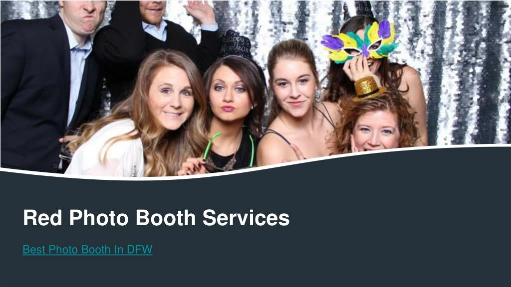 red photo booth services