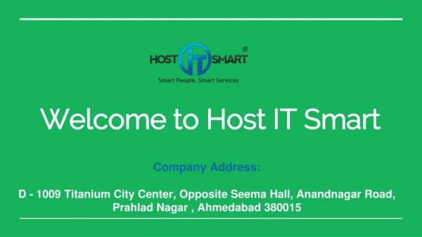Rs 80 Linux Web Hosting India | Cheap Hosting Services – Host IT Smart