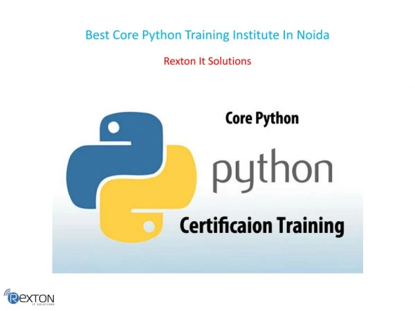 Best Core Python Training Institute In Noida