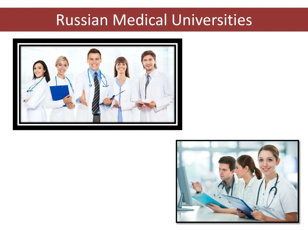 russian medical universities