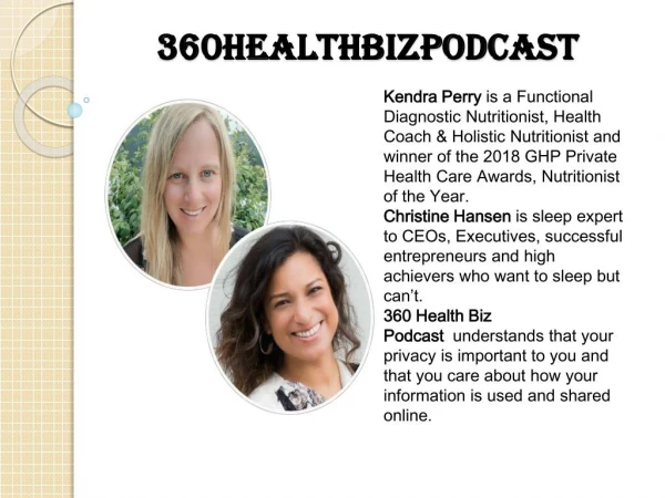 Best business podcast and wellness business coach - 360heathbizpodcast