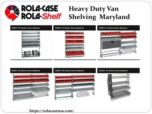 Heavy Duty Van Shelving Maryland