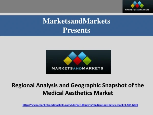 Regional Analysis and Geographic Snapshot of the Medical Aesthetics Market