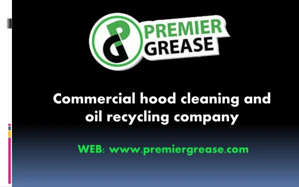 Oil Recycling Services