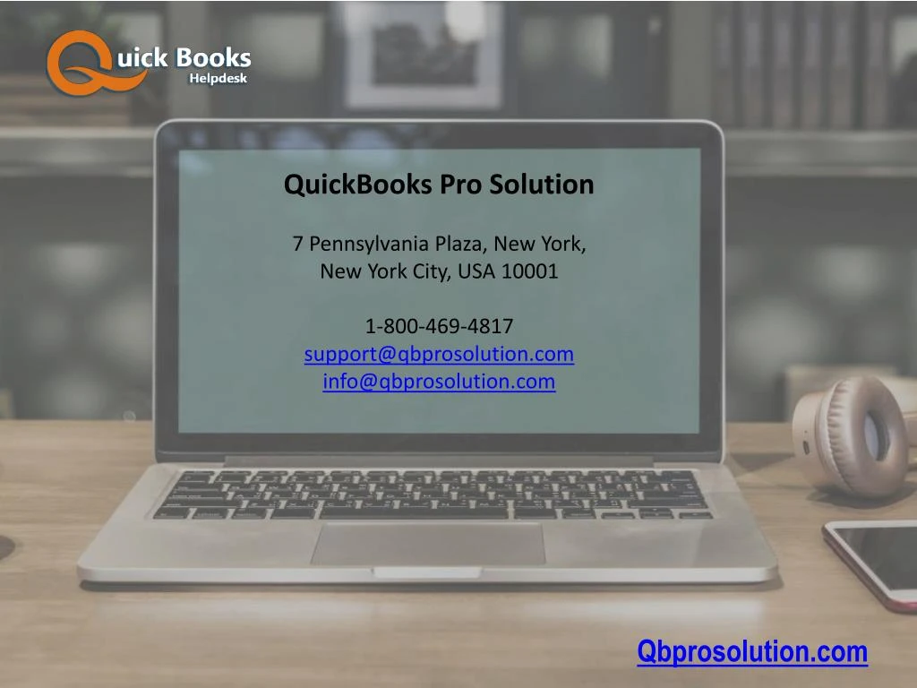 quickbooks pro solution 7 pennsylvania plaza