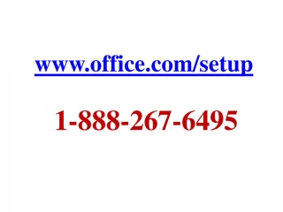 office.com/setup | office.com/myaccount | office setup 365 - slide 1