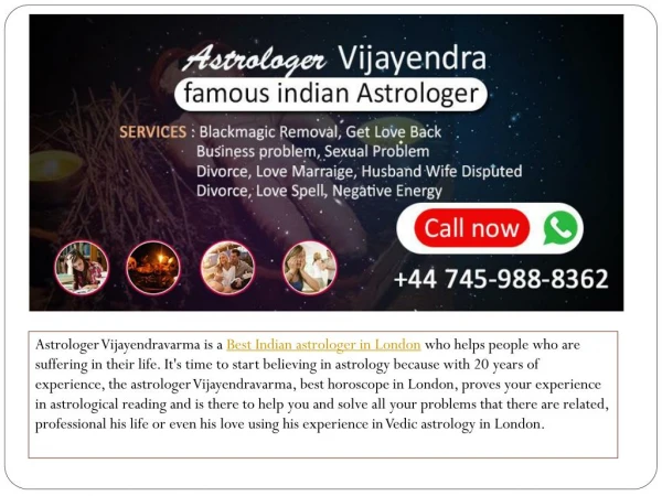Famous Indian Astrologer in London,Manchester