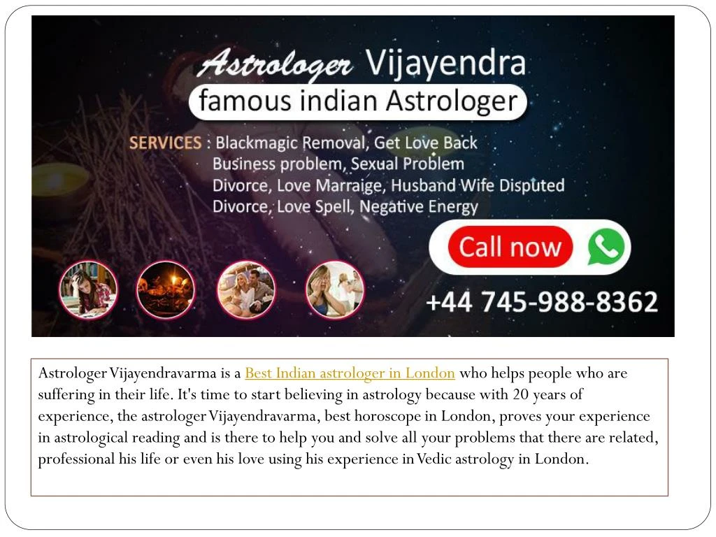 astrologer vijayendravarma is a best indian