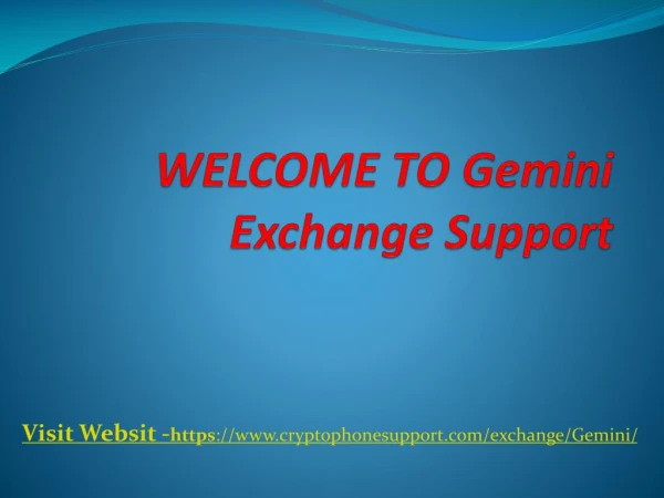 Instructions to Register and Deposit on Gemini.