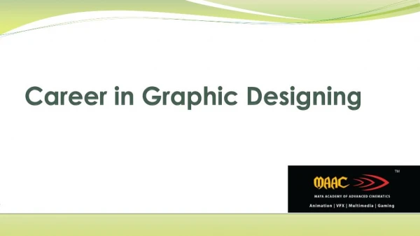 career in graphic design