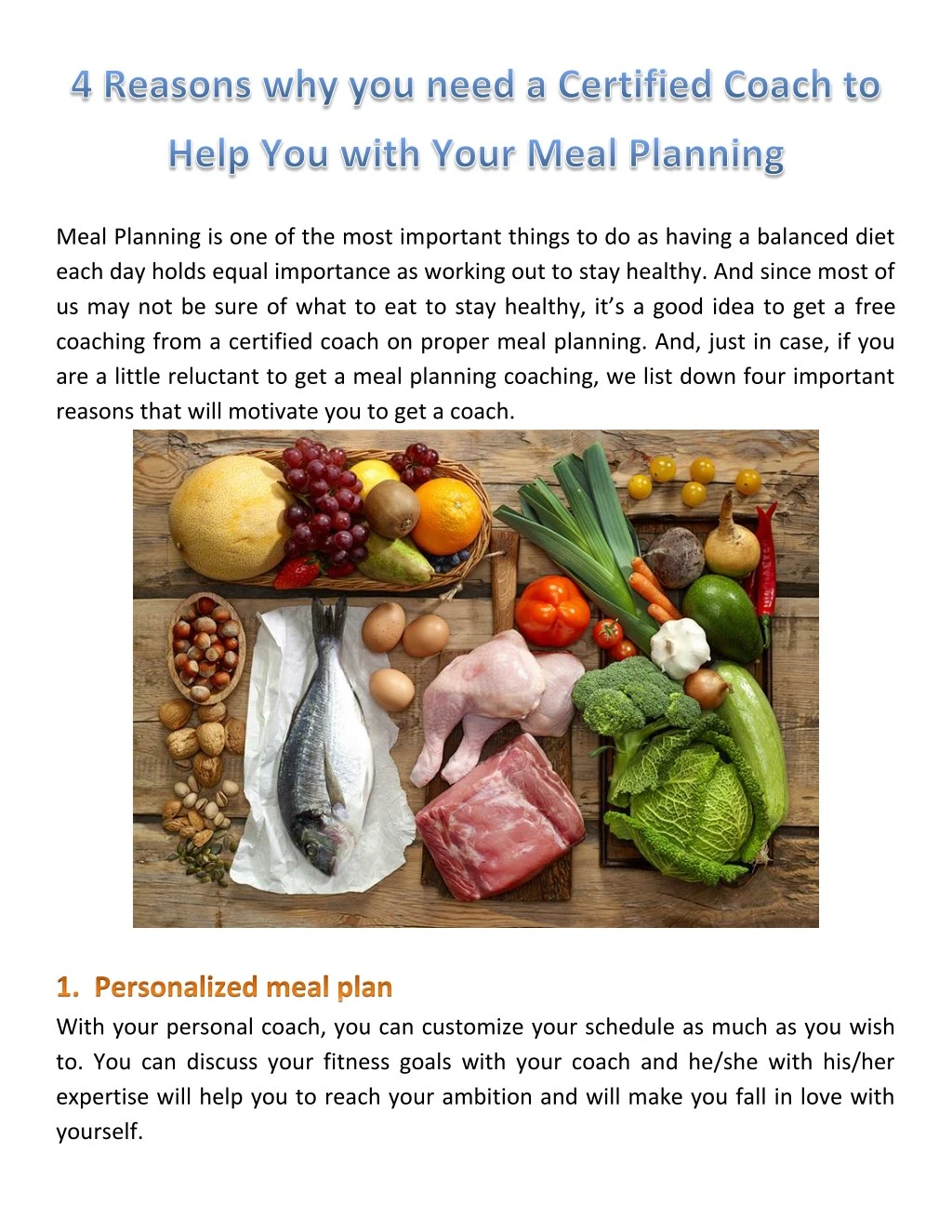 meal planning is one of the most important things