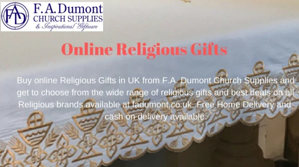 Online Religious Gifts in UK