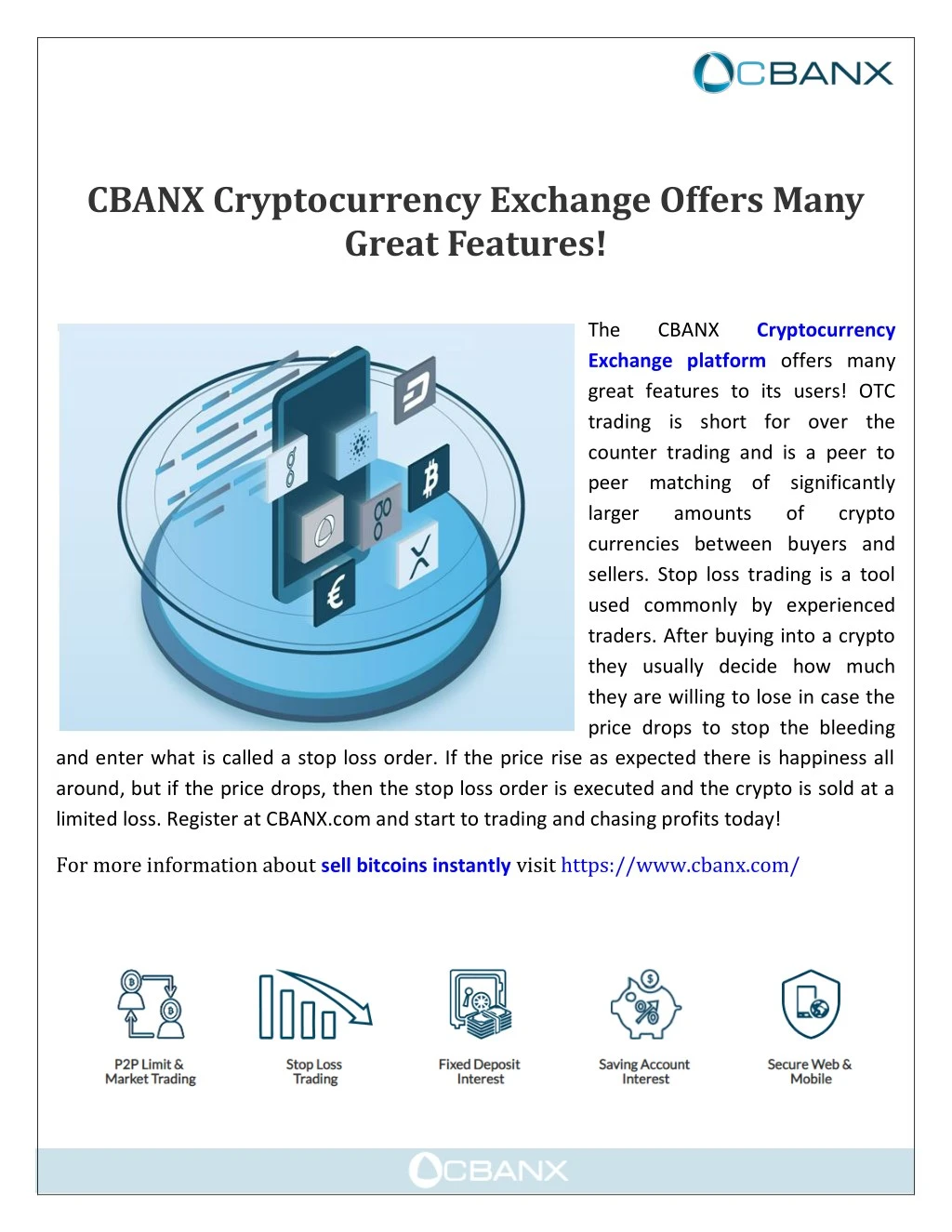 cbanx cryptocurrency exchange offers many great