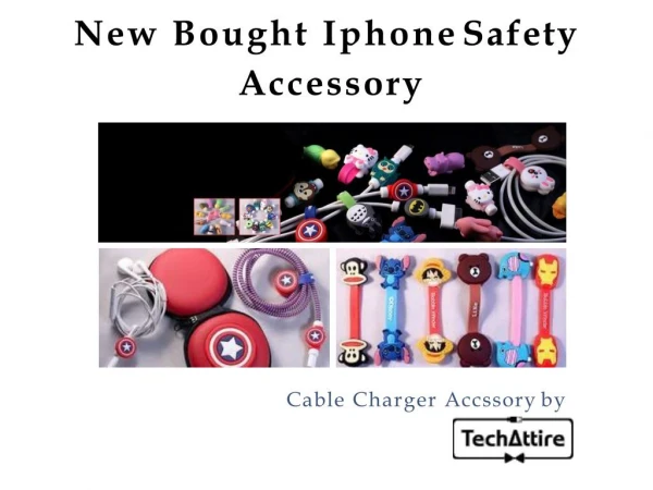 Cute Iphone Charger Cable Safety Accessory