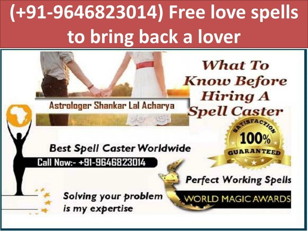 91 9646823014 free love spells to bring back a lover
