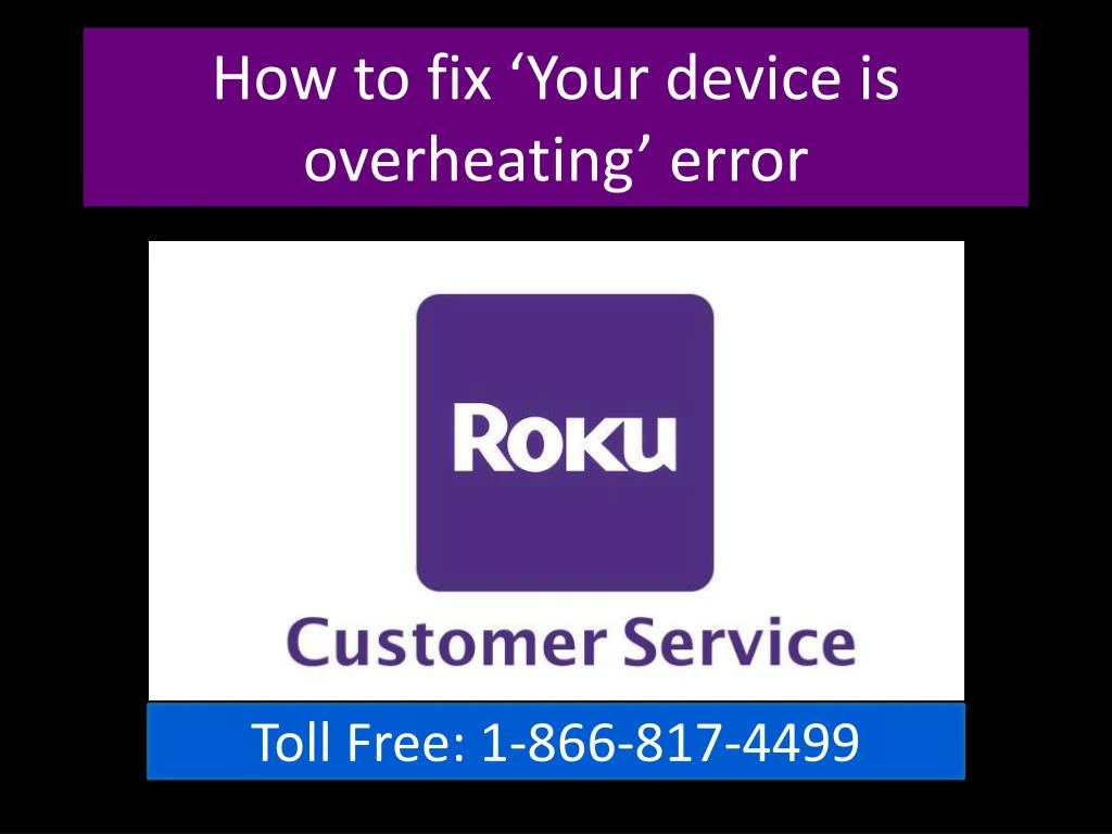 how to fix your device is overheating error