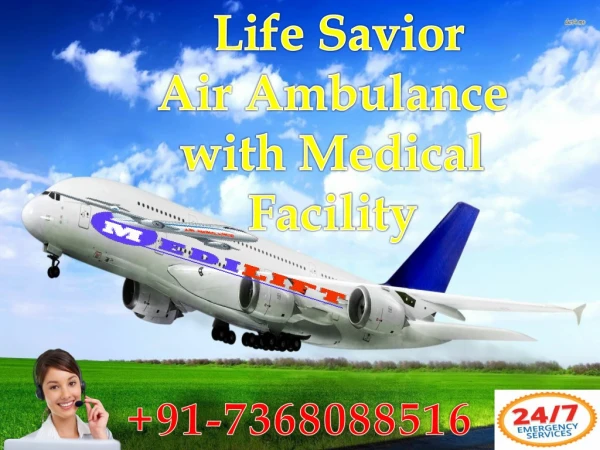 Get Trusted and Low-Fare Air Ambulance Service in Varanasi