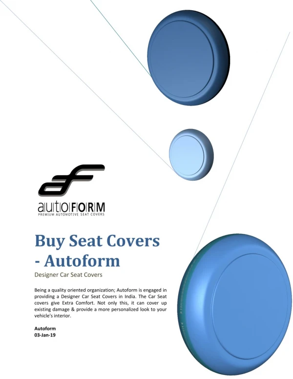Buy Car Seat Covers online