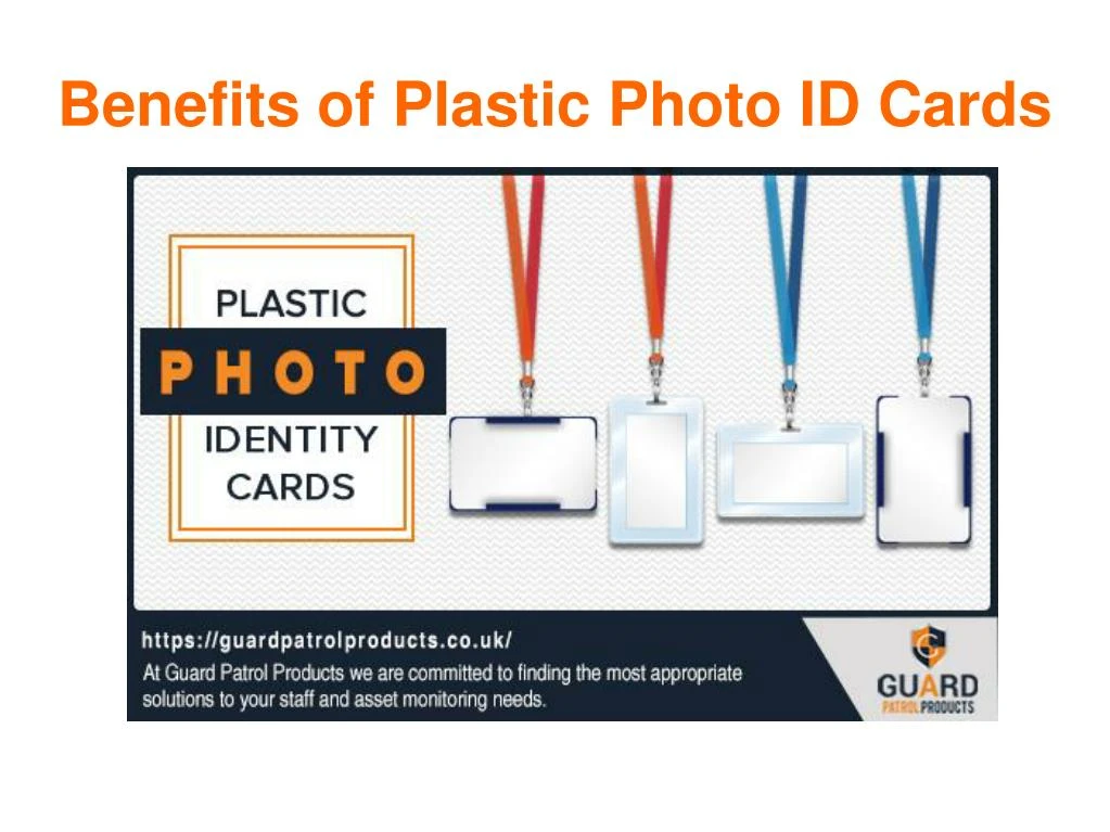 benefits of plastic photo id cards