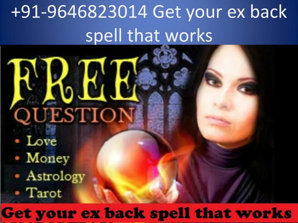 91 9646823014 g et your ex back spell that works