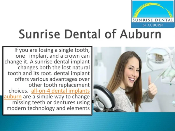 All on 4 dental implants | Affordable Dental Services Auburn