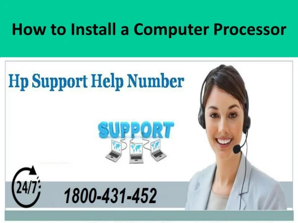 How to Install a Computer Processor