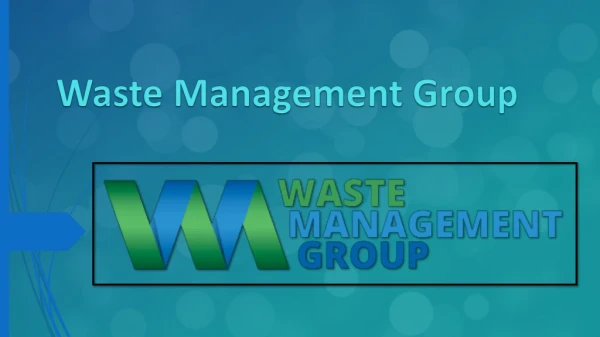 Hook Bins-Waste Management Group