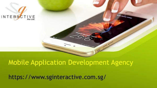 App Development Singapore - SG Interactive Pte Ltd