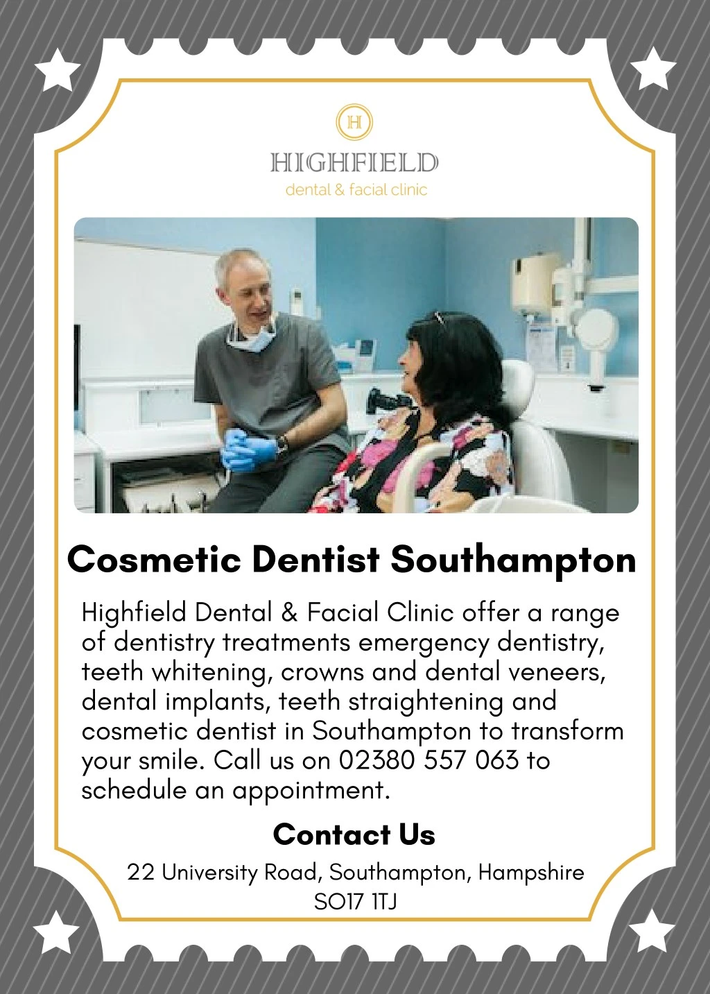 cosmetic dentist southampton