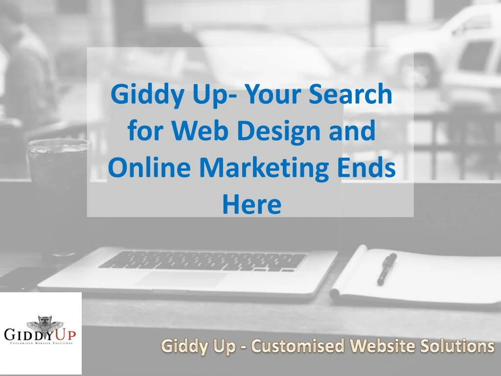 giddy up your search for web design and online
