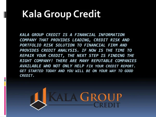 Goal is to improve your credit score – Credit Analysis