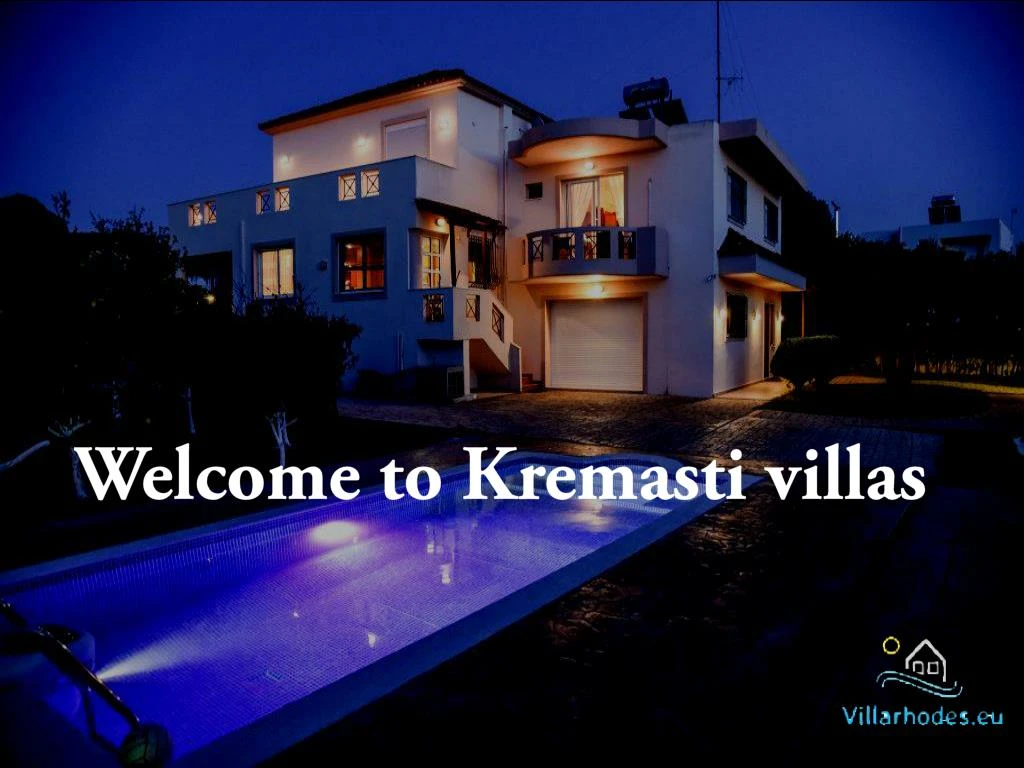 welcome to k remasti villas
