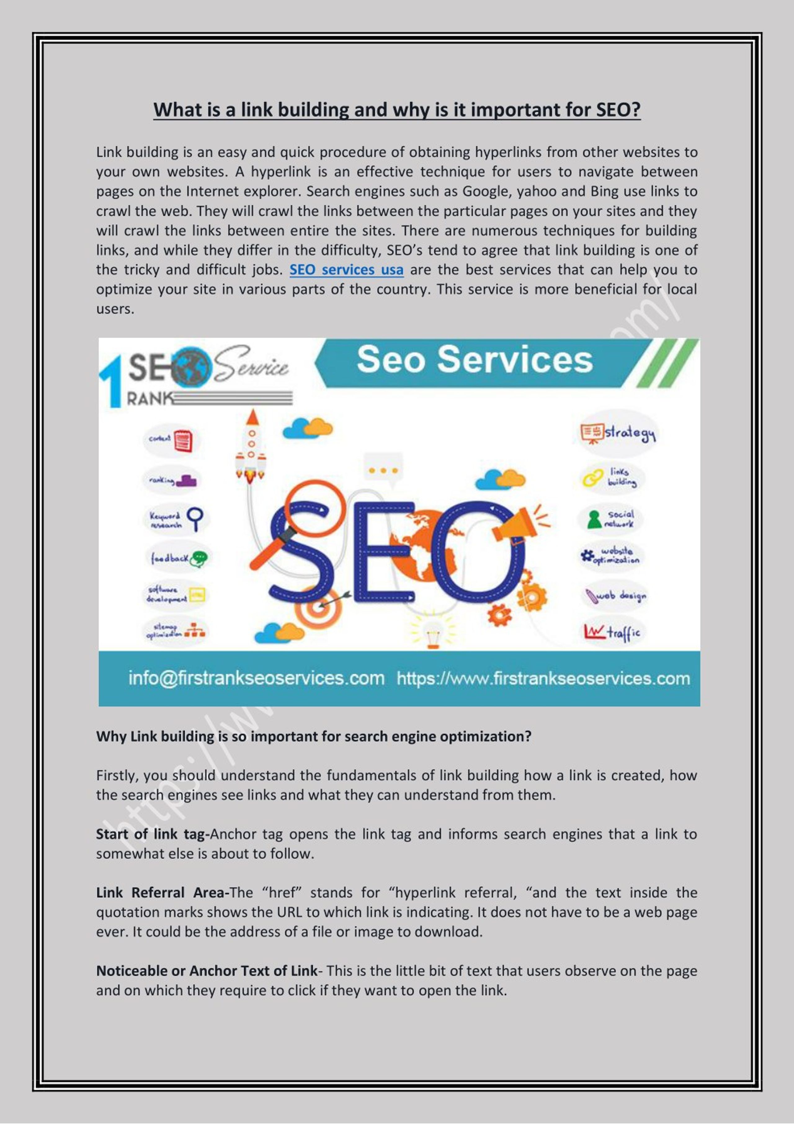 PPT - What is a link building and why is it important for SEO ...