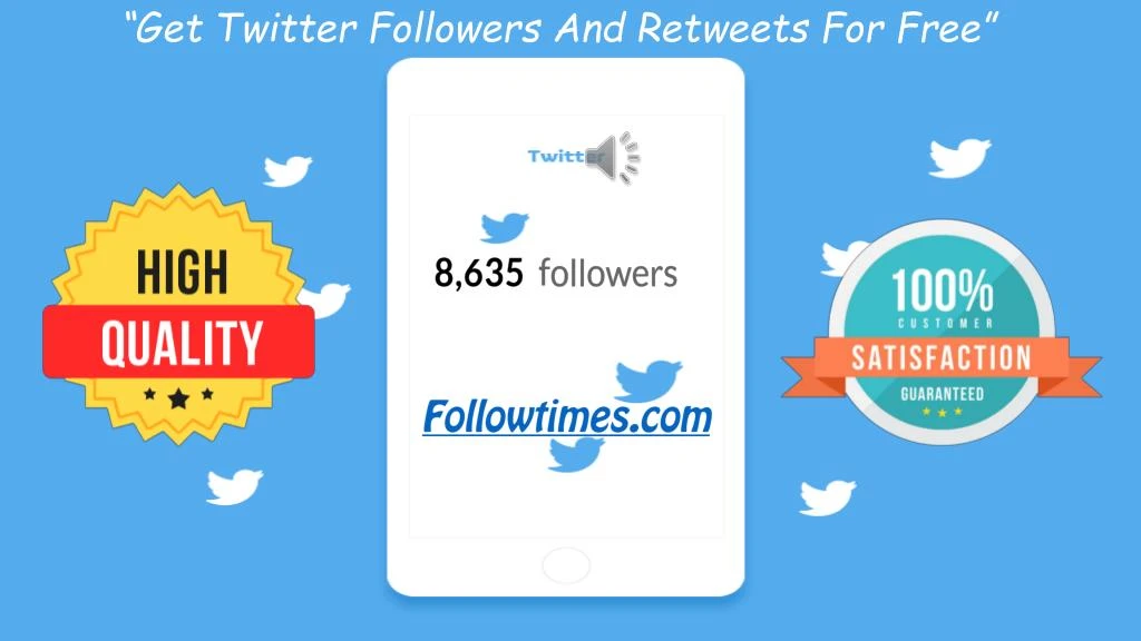 get twitter followers and retweets for free