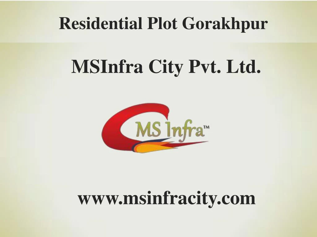 residential plot gorakhpur